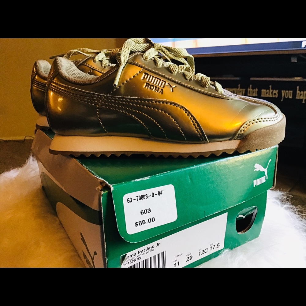 PUMA Pnt Ano Jr GOLD